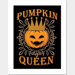 Pumpkin Queen Posters and Art